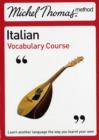 Image for Italian vocabulary course