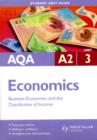 Image for AQA A2 economicsUnit 3,: Business economics and the distribution of income : Unit 3