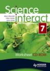 Image for SCIENCE INTERACT Y7 WORKSHEET CD KEY ST