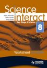 Image for SCIENCE INTERACT Y8 WORKSHEET CD KEY ST