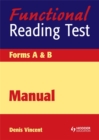 Image for Functional reading test: Manual