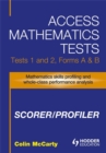 Image for Access Mathematics Tests (AMT) 1 &amp; 2 Scorer/Profiler CD-ROM