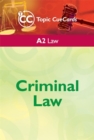 Image for A2 Law : Criminal Law Topic Cue Cards
