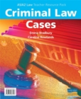 Image for AS/A2 Criminal Law Cases Teacher Resource Pack