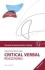 Image for Practice tests for critical verbal reasoning
