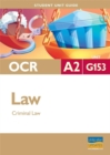 Image for OCR A2 lawUnit G153,: Criminal law : Unit G153