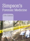Image for Simpson&#39;s Forensic Medicine, 13th Edition