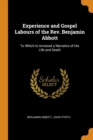Image for EXPERIENCE AND GOSPEL LABOURS OF THE REV