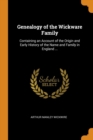 Image for GENEALOGY OF THE WICKWARE FAMILY: CONTAI