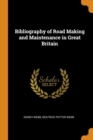 Image for BIBLIOGRAPHY OF ROAD MAKING AND MAINTENA