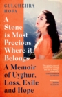 Image for A stone is most precious where it belongs  : a memoir of Uyghur loss, exile and hope
