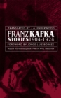 Image for Franz Kafka Stories 1904-1924