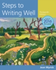 Image for Steps to Writing Well, 2016 MLA Update (with APA 2019 Update Card)