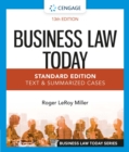 Image for Business law today: standard : text &amp; summarized cases