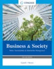 Image for Business &amp; society  : ethics, sustainability, &amp; stakeholder management