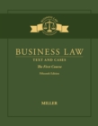 Image for Business law  : text and cases - the first course