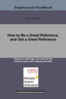 Image for How to Be a Great Reference, and Get a Great Reference