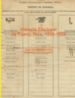 Image for Elecciones en Puerto Rico, 1899-1964