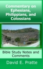 Image for Commentary on Ephesians, Philippians, and Colossians