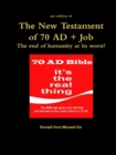 Image for The New Testament of 70 AD + Job