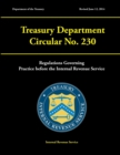 Image for Treasury Department Circular No. 230 - Regulations Governing Practice before the Internal Revenue Service (Revised June 12, 2014)