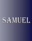 Image for Samuel : 100 Pages 8.5&quot; X 11&quot; Personalized Name on Notebook College Ruled Line Paper
