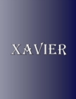 Image for Xavier : 100 Pages 8.5&quot; X 11&quot; Personalized Name on Notebook College Ruled Line Paper