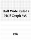 Image for Half Wide Ruled / Half Graph 5x5
