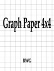 Image for Graph Paper 4x4 : 200 Pages 8.5&quot; X 11&quot;