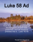 Image for Luke 58 Ad