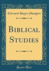 Image for Biblical Studies (Classic Reprint)