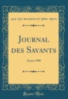 Image for Journal des Savants: Annee 1900 (Classic Reprint)