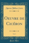 Image for Oeuvre de Ciceron, Vol. 3 (Classic Reprint)