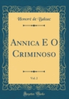Image for Annica E O Criminoso, Vol. 2 (Classic Reprint)