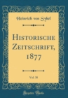 Image for Historische Zeitschrift, 1877, Vol. 38 (Classic Reprint)