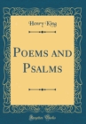 Image for Poems and Psalms (Classic Reprint)