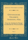 Image for Gottingische Gelehrte Anzeigen, 1879, Vol. 2: Unter der Aufsicht der Konigl. Gesellschaft der Wissenschaften (Classic Reprint)