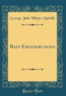 Image for Reit-Erinnerungen (Classic Reprint)