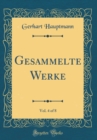 Image for Gesammelte Werke, Vol. 4 of 8 (Classic Reprint)