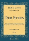 Image for Der Stern, Vol. 59: Eine Zeitschrift der Kirche Jesu Christi der Heiligen der Letzten Tage; 25. September 1927 (Classic Reprint)