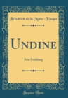 Image for Undine: Eine Erzahlung (Classic Reprint)
