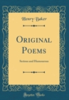 Image for Original Poems: Serious and Humourous (Classic Reprint)