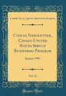 Image for Canusa Newsletter, Canada United States Spruce Budworms Program, Vol. 32: January 1984 (Classic Reprint)