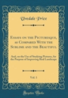 Image for Essays on the Picturesque, as Compared With the Sublime and the Beautiful, Vol. 1: And, on the Use of Studying Pictures, for the Purpose of Improving Real Landscape (Classic Reprint)