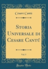 Image for Storia Universale di Cesare Cantu, Vol. 5 (Classic Reprint)