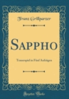 Image for Sappho: Trauerspiel in Funf Aufzugen (Classic Reprint)