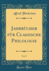 Image for Jahrbucher fur Classische Philologie, Vol. 5 (Classic Reprint)