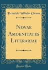 Image for Novae Amoenitates Literariae (Classic Reprint)