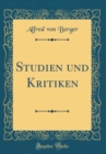 Image for Studien und Kritiken (Classic Reprint)