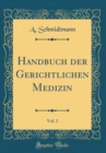 Image for Handbuch der Gerichtlichen Medizin, Vol. 3 (Classic Reprint)